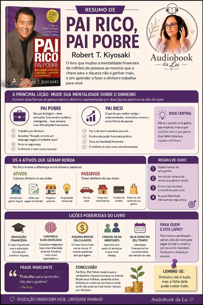 Exemplo do layout moderno, estruturado e visual de um infográfico da biblioteca premium